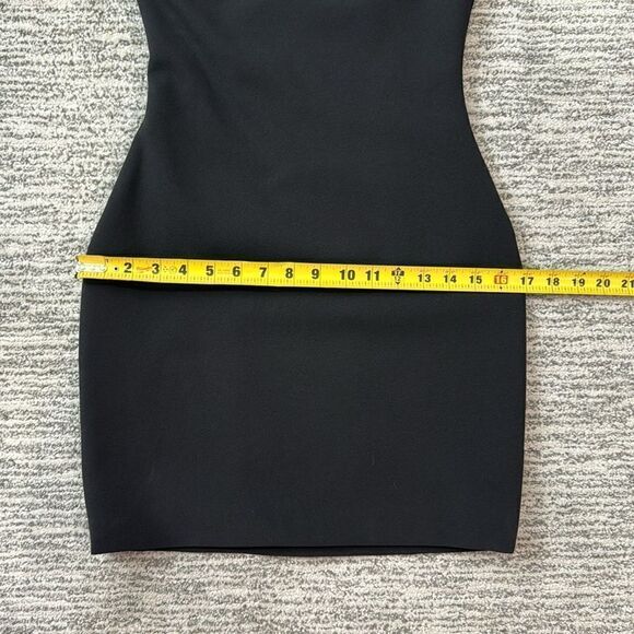 New Solace London Iona Black One Sleeve Mini Dress Size 4 - Picture 11 of 16